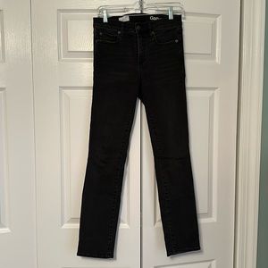 Gap size 27s dark grey jeans